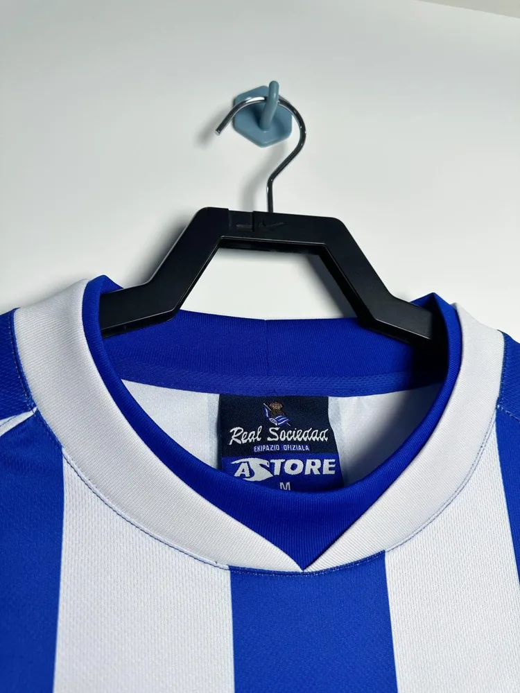 Camiseta Retro Real Sociedad Local 2002-2003 Calidad Tailandesa