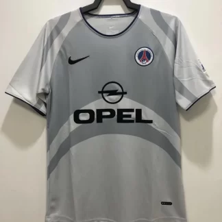 2001/2002 Retro Psg Paris Saint-Germain Camiseta Visitante Calidad Tailandesa