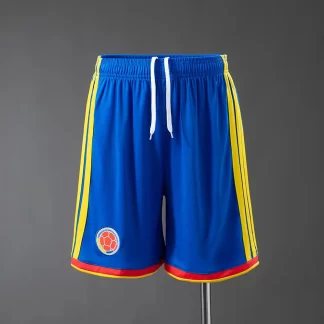 Pantalón corto de local de Colombia 2026, grado fan AAA