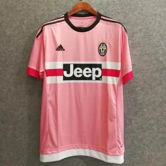 Camiseta de fútbol visitante retro de la Juventus 2015/2016 calidad tailandesa