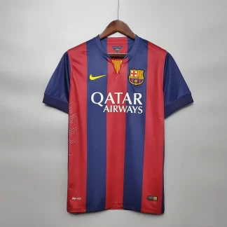 Camiseta de Fútbol Retro Local Barcelona 2014/2015 Calidad Tailandesa