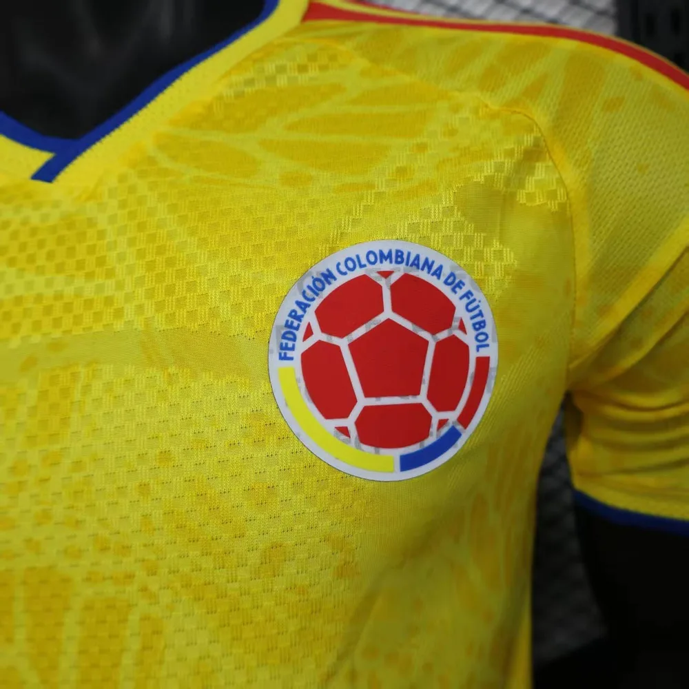 Camiseta de Fútbol Local Colombia Versión Jugador 2026 AAA calidad fan