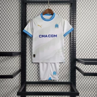 2023/2024 Olympique de Marseille Camiseta Local Calidad Thai Talla Infantil