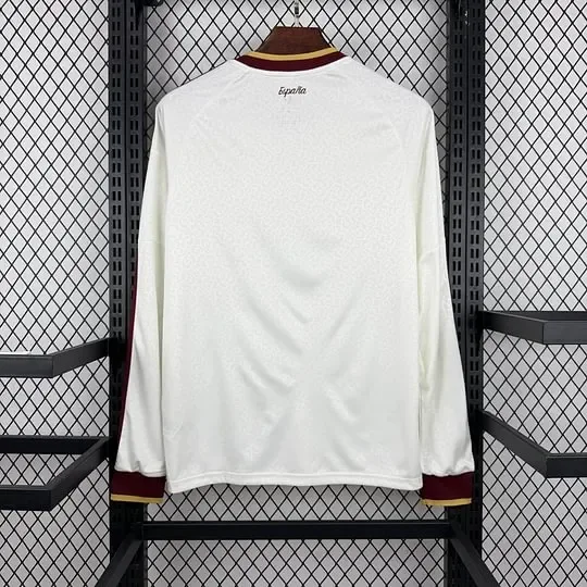 Camiseta Fútbol Visitante Manga Larga Selección España 2026 AAA calidad fan