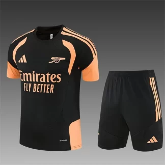 2026/2027 Arsenal Chándal de Entrenamiento Naranja Negro Camiseta de Fútbol 1:1 Calidad Tailandesa
