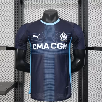 2025/2026 Versión Jugador Camiseta de Fútbol Visitante Olympique de Marseille Calidad Thai