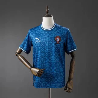 Camiseta Edición Especial azul de Portugal 2026 AAA calidad fan