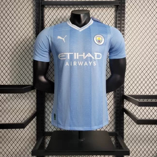 Camiseta de Fútbol Local Versión Jugador 2023/2024 Manchester City Calidad Thai
