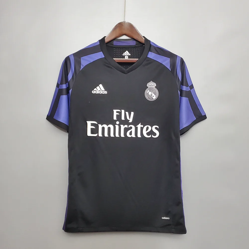 Tercera Camiseta Visitante Retro del Real Madrid 2016/2017
