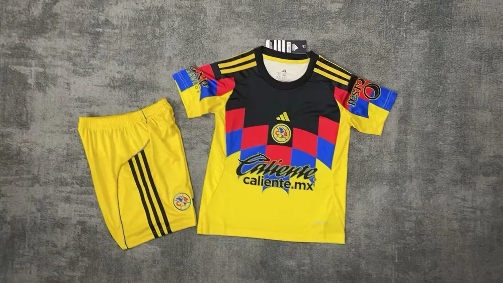 2025/2026 Camiseta de Fútbol Local del Club América Calidad Tailandesa Talla Infantil