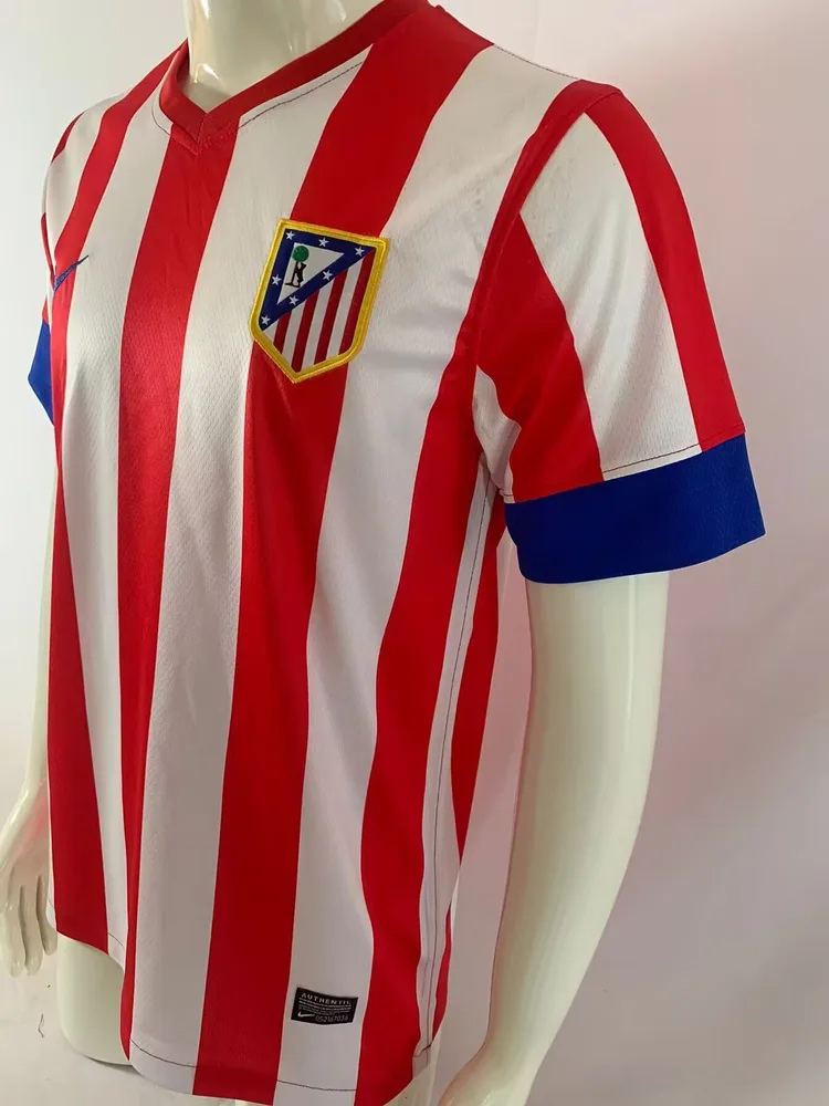 2012-2013 Retro Atletico Madrid Local Camiseta de Fútbol Calidad Tailandesa