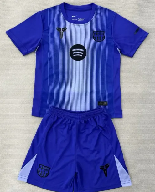 Camiseta de Portero del Barcelona 2025/2026 Calidad Tailandesa Talla Infantil