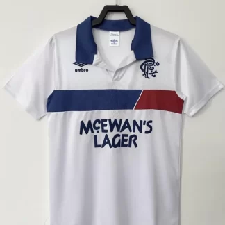 1993/1994 Retro Camiseta Visitante Blanca Rangers Calidad Tailandesa