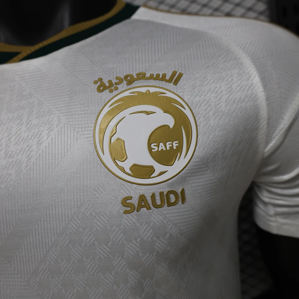 Camiseta de Fútbol Visitante de Arabia Saudí Versión Jugador 2026 AAA calidad para aficionados