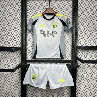 2024/2025 Benfica Tercera Visitante Camiseta de Fútbol Calidad Tailandesa Talla Infantil