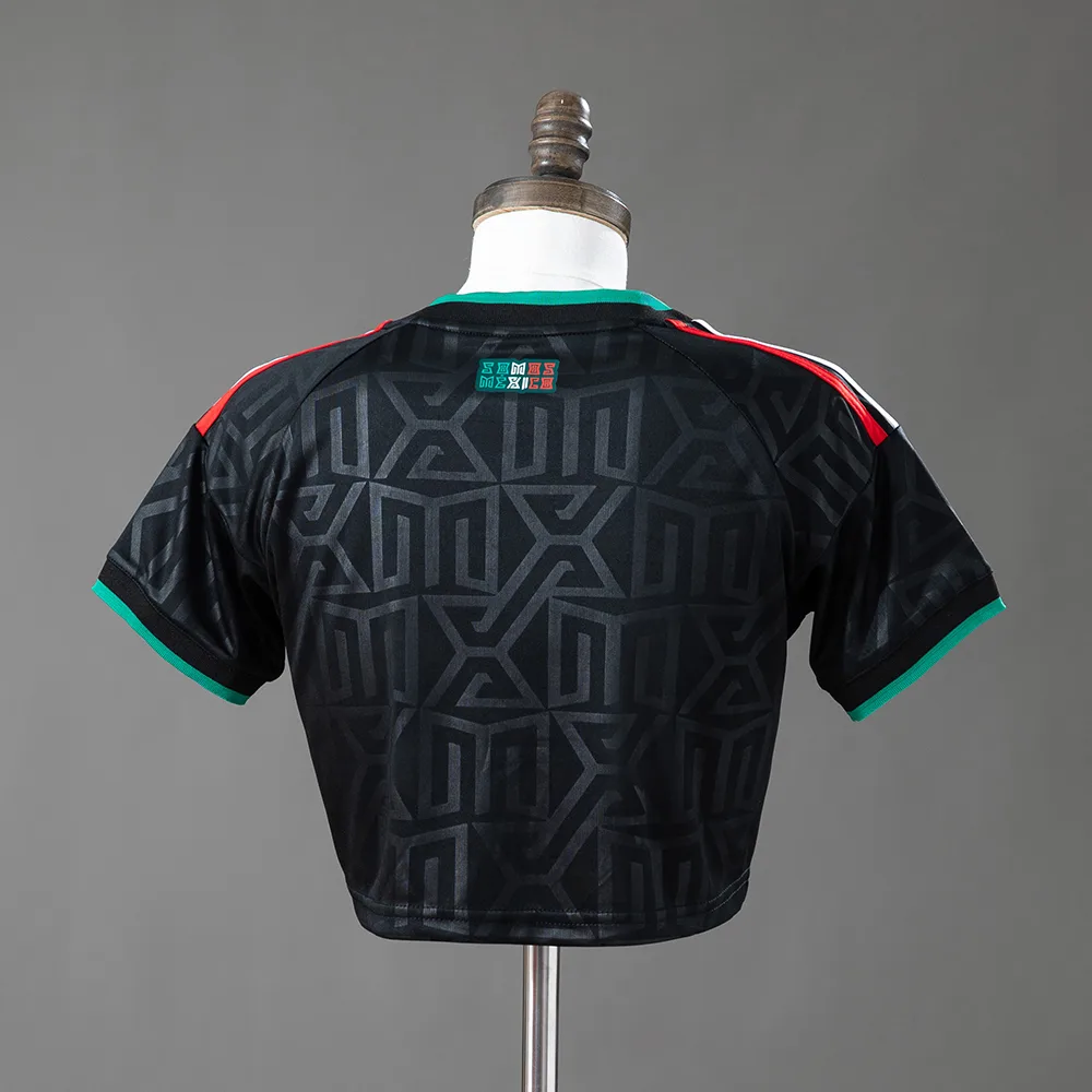 2026 México Mujer Estilo Crop Top Tercera Visitante
