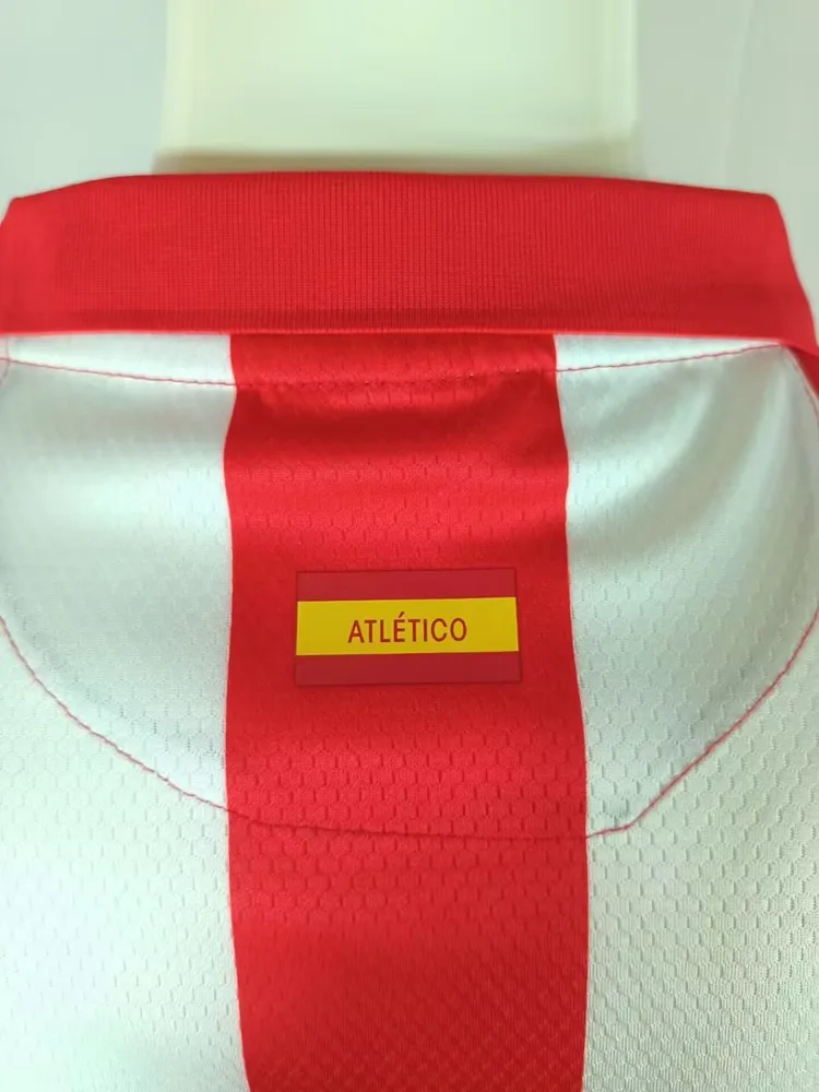 Camiseta de Fútbol Retro Local Atletico Madrid 2013-2014 Calidad Tailandesa