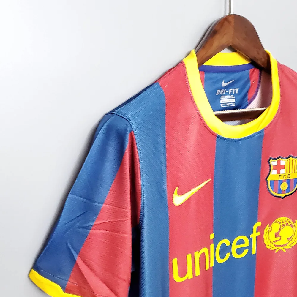 Camiseta de Fútbol Retro Local Barcelona 2010/2011 Calidad Tailandesa