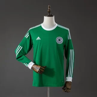 2012/2013 Retro Manga Larga Alemania Visitante Camiseta de Fútbol AAA calidad aficionado