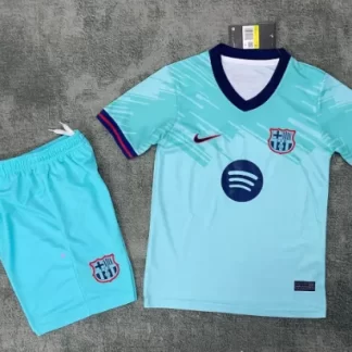 2026/2027 Barcelona Tercera Equipación Visitante Camiseta Fútbol Calidad Tailandesa Talla Infantil