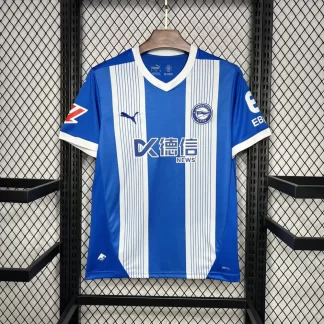 2024/2025 Alavés Camiseta de Fútbol Local Calidad Tailandesa