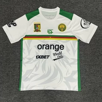 2025/2026 Camerún Ropa de Entrenamiento Blanca Camiseta de Fútbol Calidad Tailandesa