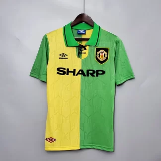 1992/1994 Retro Manchester United Tercera Equipación Visitante Camiseta de Fútbol Calidad Tailandesa