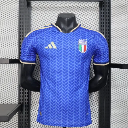 Camiseta de Fútbol Local de Italia 2026 Versión Jugador Calidad Tailandesa
