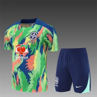 Camiseta de entrenamiento colorida de Brasil 2026, conjunto de grado fan AAA