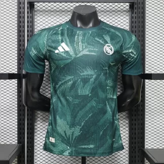 Camiseta de fútbol de pre-partido de Real Madrid 2026/2027 Versión Jugador 1:1 Calidad Tailandesa