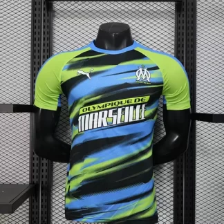 2025/2026 Versión Jugador Olympique de Marsella Chándal de Entrenamiento Camiseta de Fútbol Calidad Tailandesa