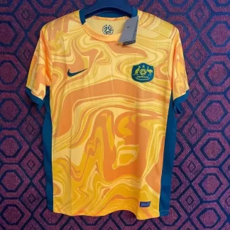 Camiseta de fútbol local de Australia 2023 AAA calidad fan