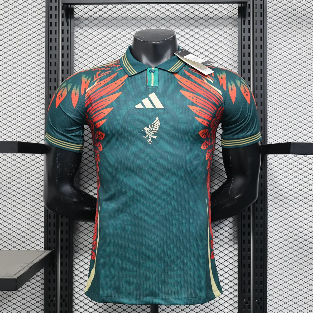 2025/2026 Versión Jugador Edición Especial México Nacional Selección Camiseta de Fútbol Calidad Tailandesa