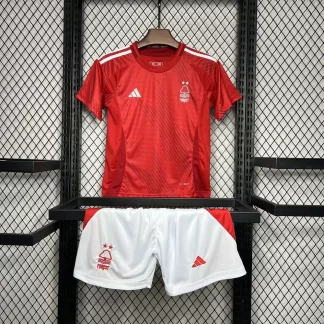 2024/2025 Camiseta Local Nottingham Forest Talla Infantil Calidad Tailandesa
