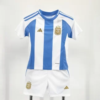 2024/2025 Camiseta Local Selección Argentina Talla Infantil Calidad Tailandesa