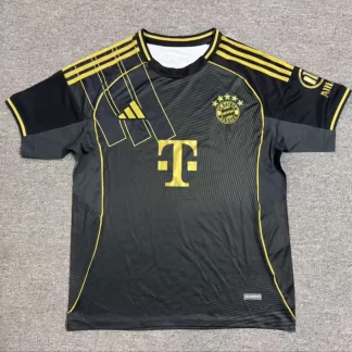 2025/2026 Camiseta de Fútbol Negra Versión Concept del Bayern Munich Calidad Tailandesa