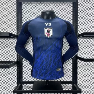 2024-2025 Versión Jugador Camiseta Local Japón Manga Larga Calidad Tailandesa