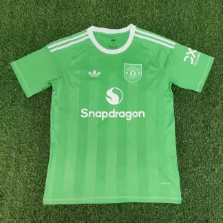 2025/2026 Manchester United Portero Verde Camiseta Calidad Tailandesa