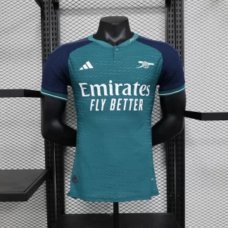 Camiseta de fútbol versión jugador 2023/2024 Arsenal Tercera Visitante Calidad Tailandesa