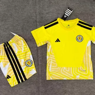 2026 Escocia Selección Nacional Portero Fútbol Camiseta Calidad Tailandesa Talla Infantil