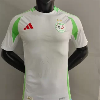 Camiseta de Fútbol Local Versión Jugador Selección Nacional de Argelia 2024/2025 Calidad Tailandesa