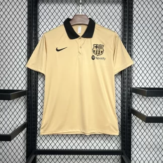 2024/2025 Barcelona Polo Caqui Camiseta de Fútbol Calidad Tailandesa
