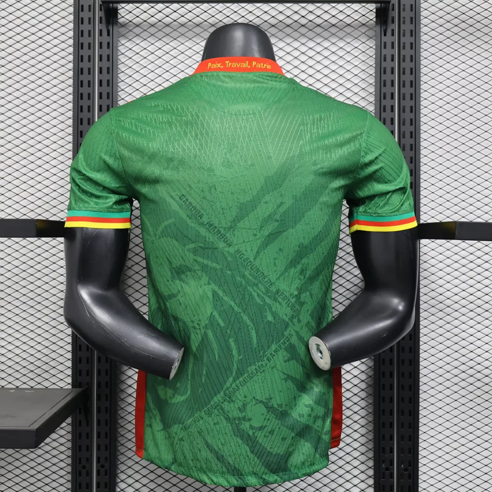 2025/2026 Versión Jugador Camerún Camiseta de Fútbol Local Calidad Tailandesa