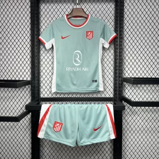 2024/2025 Atletico Madrid Camiseta Visitante Calidad Thai Talla Infantil
