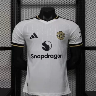 2026/2027 Versión Jugador Manchester United Edición Especial Blanco Camiseta de Fútbol 1:1 Calidad Tailandesa