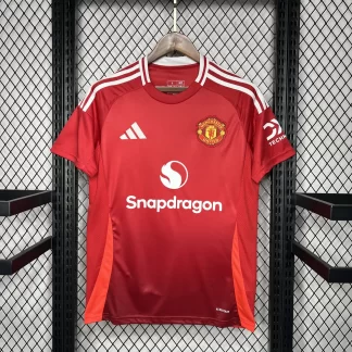 Camiseta de fútbol local 2024/2025 Manchester United Calidad Tailandesa