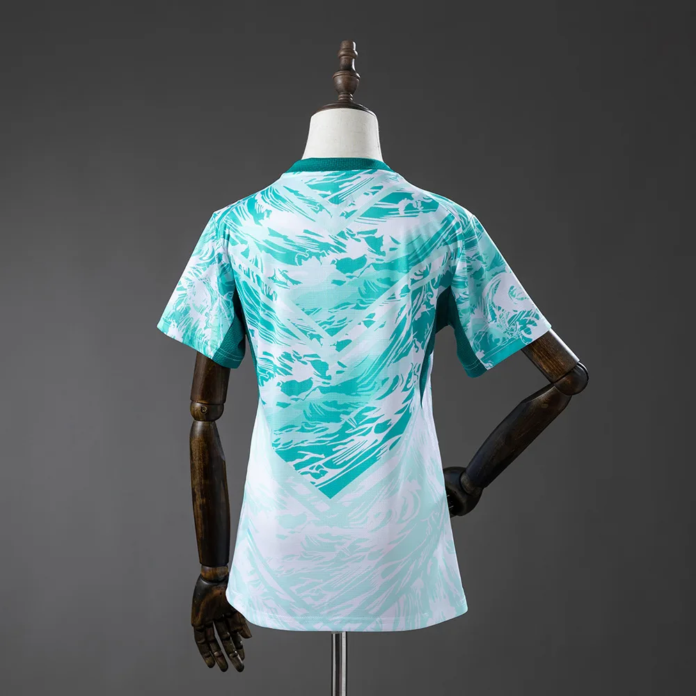 Camiseta Visitante de la Selección Nacional de Portugal 2026 AAA calidad fan para mujer