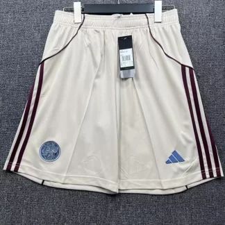 2025/2026 Pantalón corto Tercera Equipación Ajax Calidad Tailandesa