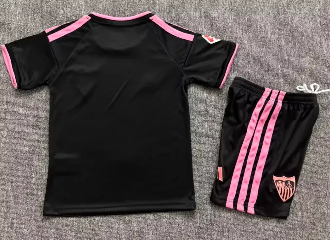 2026/2027 Camiseta de Fútbol Tercera Equipación Visitante Sevilla 1:1 Calidad Tailandesa Talla Infantil