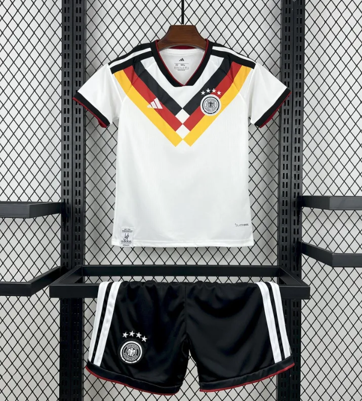 Camiseta de Fútbol Local de Alemania 2026 Calidad Tailandesa Talla Infantil